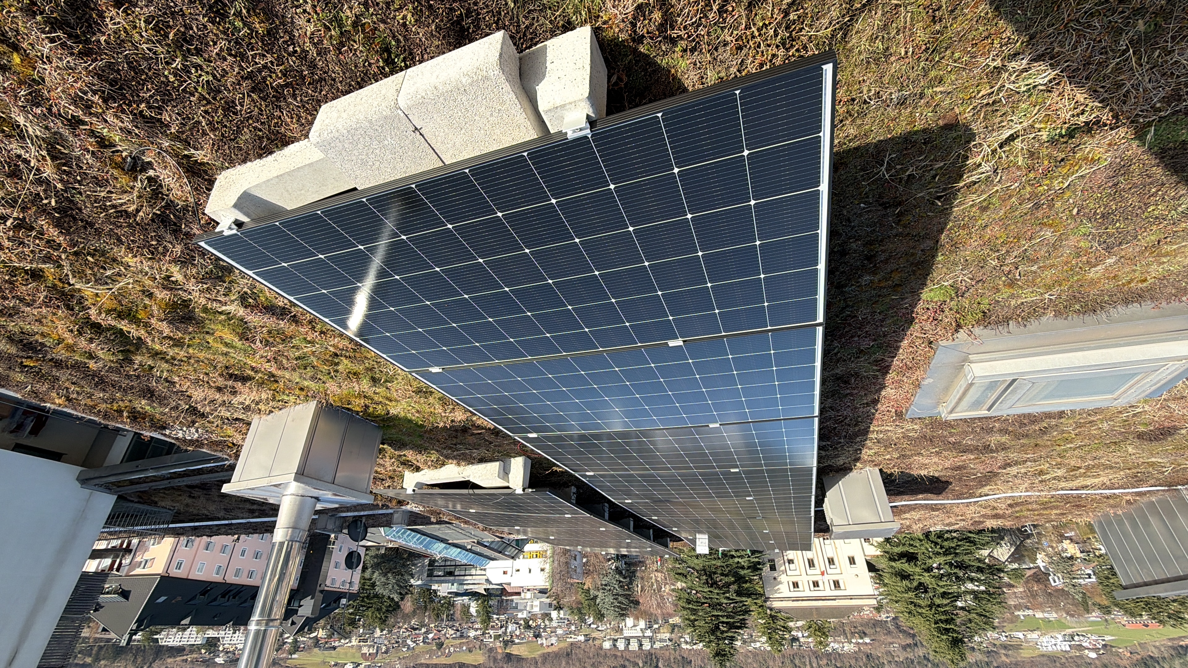 Impianto fotovoltaico reale SafeCheck