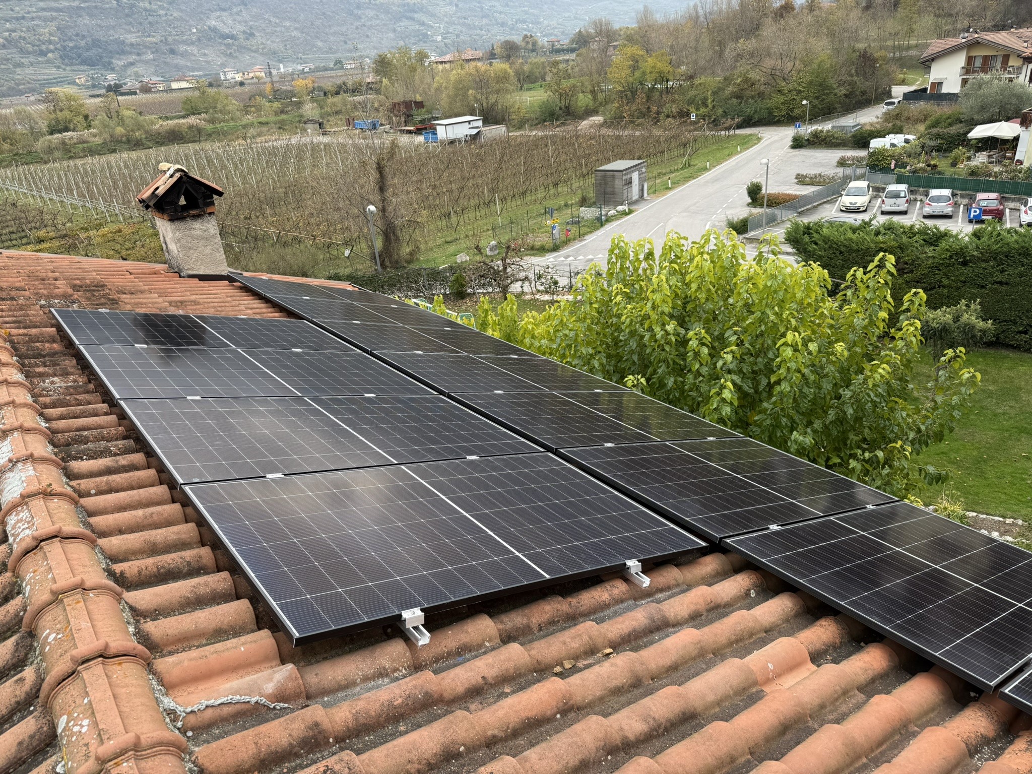 Impianto fotovoltaico reale SafeCheck